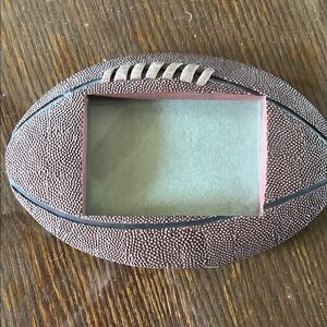 Football Shaped 3x5 Picture Frame